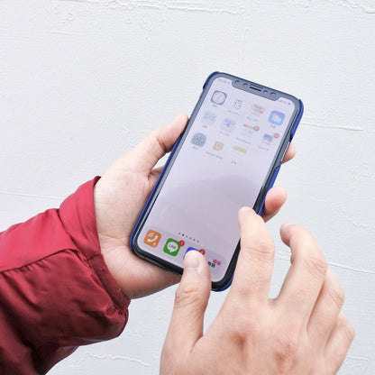 Vibram × tokyoaoyama100 iPhone CASE カバータイプ iPhoneX/iPhoneXs対応